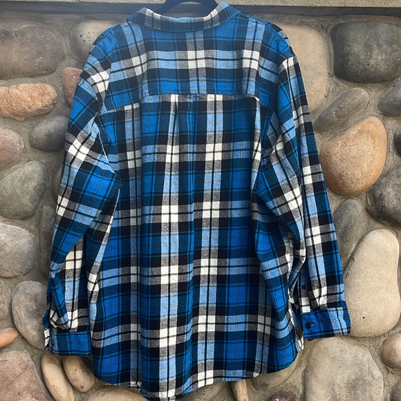 Falls Creek Plaid Flannel Shirt XXXL - Picture 2 of 8